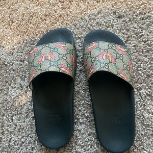 🛑SOLD🛑Authentic Gucci Butterfly Monogram Slides
